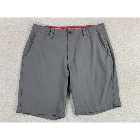 Under Armour Other - Under Armour 100% Polyester Chino Shorts (Men's 38) Gray‎